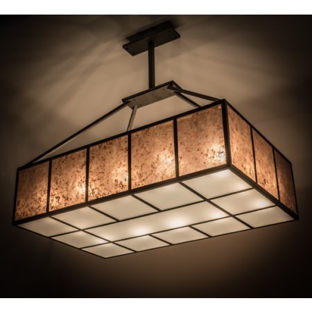 Meyda Tiffany Kaplan 12 Light 66" Wide Linear Pendant N/A