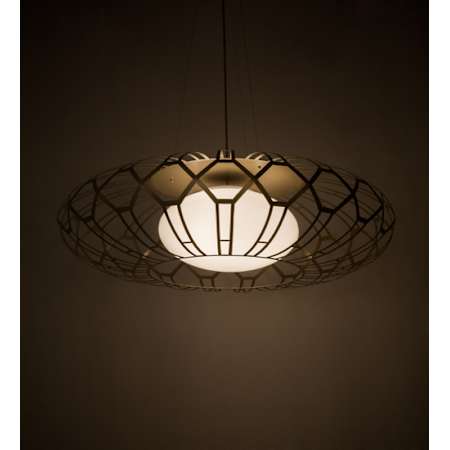 Meyda Tiffany Margo Mizner 3 Light 60" Wide Suspension Pendant Custom