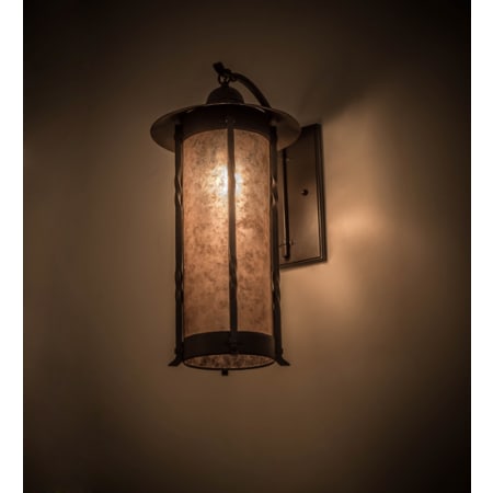 Meyda Tiffany Dorchester 24" Tall Wall Sconce Timeless Bronze