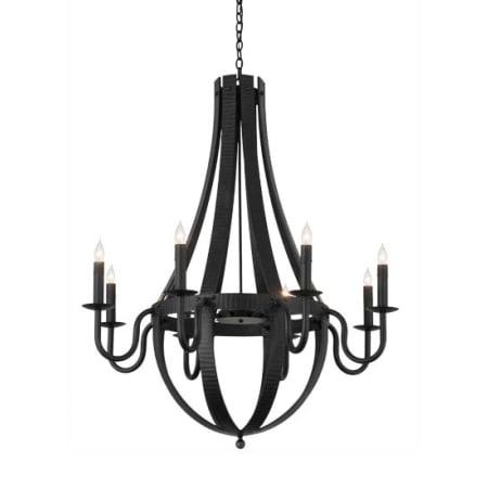 Meyda Tiffany Barrel Stave 8 Light 42" Wide Taper Candle Style Chandelier N/A