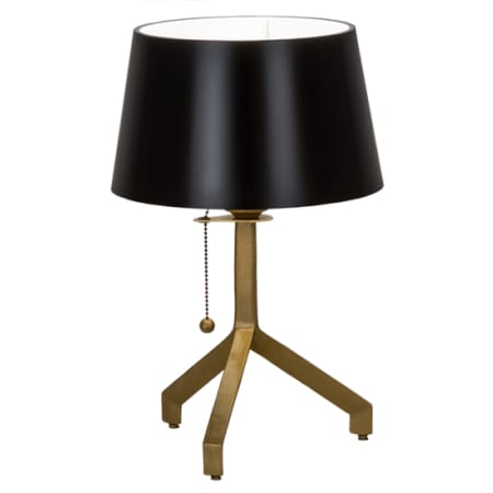 Meyda Tiffany Cilindro Sofisticato 16" Tall Buffet Table Lamp Antique Brass