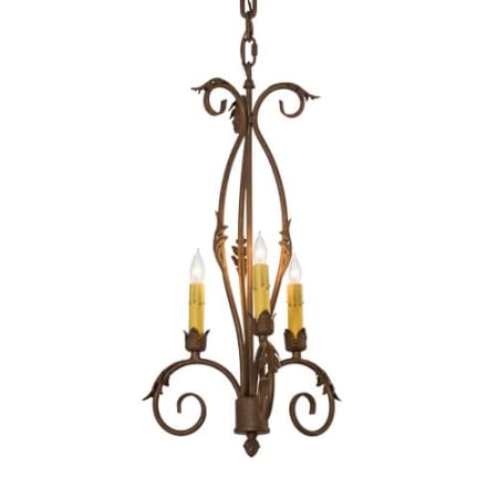 Meyda Tiffany Aexandria 3 Light 12" Wide Taper Candle Multi Light Pendant N/A