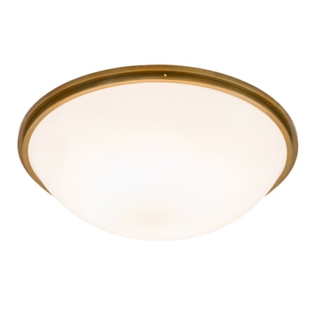Meyda Tiffany Commerce 8 Light 49" Wide Flush Mount Bowl Ceiling Fixture Buttered Brass