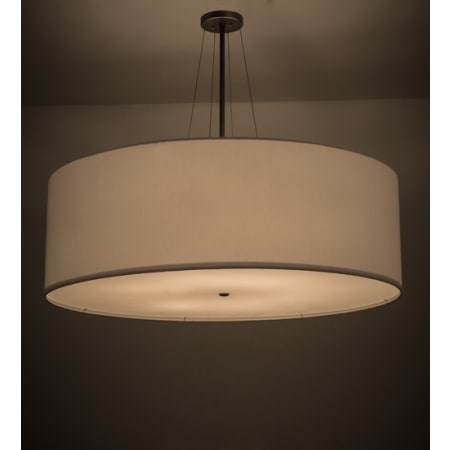 Meyda Tiffany Cilindro 8 Light 48" Wide Suspension Pendant Nickel