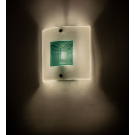 Meyda Tiffany Metro Fusion Wings 11" Tall Wall Sconce Nickel