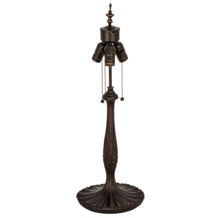 Meyda Tiffany Renaissance 26" Tall Lamp Base Mahogany Bronze