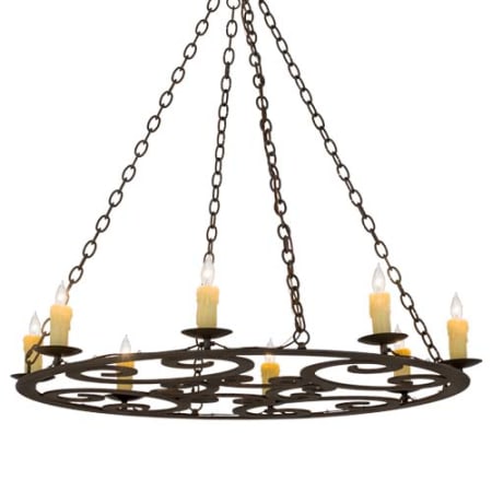 Meyda Tiffany Ashley 8 Light 42" Wide Taper Candle Style Chandelier N/A