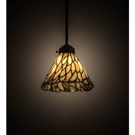 Meyda Tiffany Jadestone 8" Wide Mini Pendant N/A