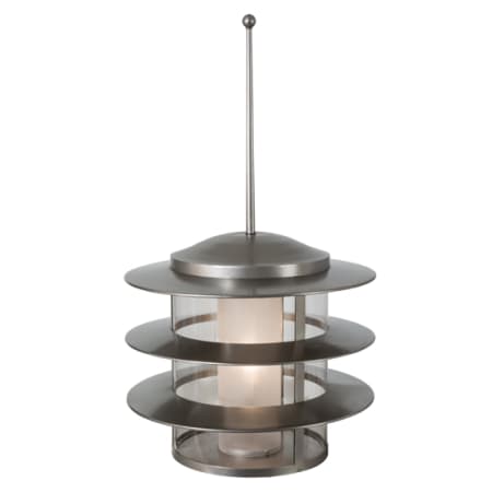 Meyda Tiffany Zarkov 42" Tall Pier Mount Post Light Nickel