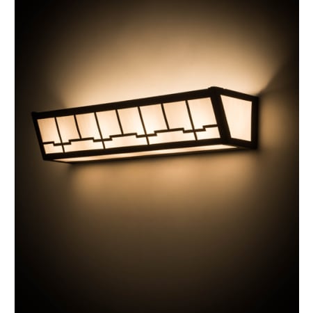 Meyda Tiffany Bungalow 24" Wide Bath Bar Oil Rubbed Bronze