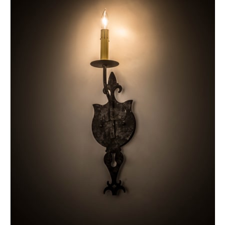 Meyda Tiffany Merano 19" Tall Wall Sconce Smoke