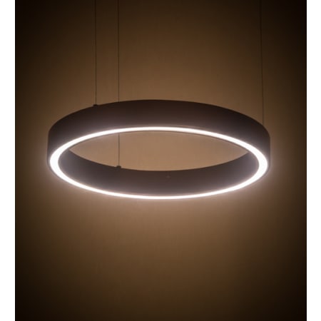 Meyda Tiffany Anillo 16" Wide Pendant Mahogany Bronze