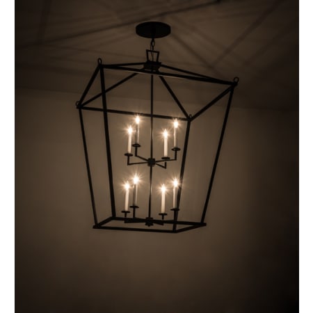 Meyda Tiffany Kitzi 8 Light 51" Wide Taper Candle Pendant N/A