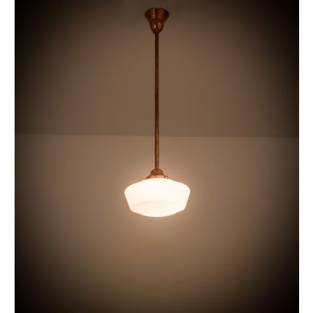 Meyda Tiffany Revival 12" Wide Pendant Copper