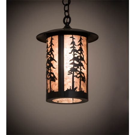 Meyda Tiffany Great Pines 10" Wide Pendant Antique Copper
