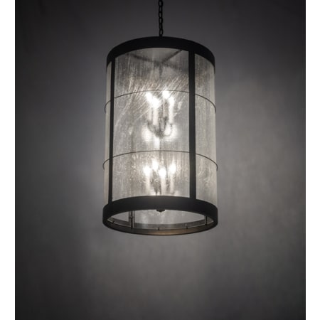 Meyda Tiffany Villa 8 Light 22" Wide Taper Candle Pendant N/A