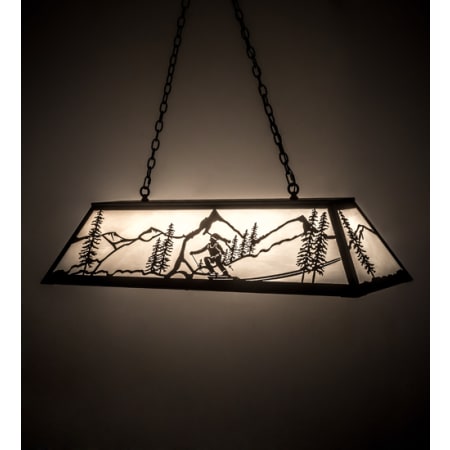 Meyda Tiffany Alpine 6 Light 48" Wide Linear Pendant N/A