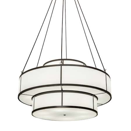 Meyda Tiffany 20 Light 66" Wide Pendant Timeless Bronze