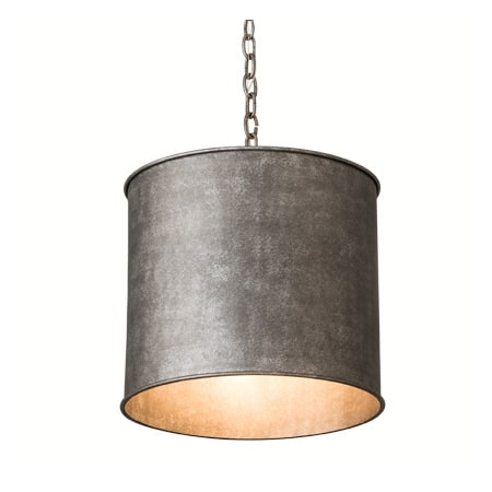 Meyda Tiffany 16" Wide Pendant Galvanized