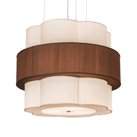 Meyda Tiffany 9 Light 36" Wide Pendant Nickel