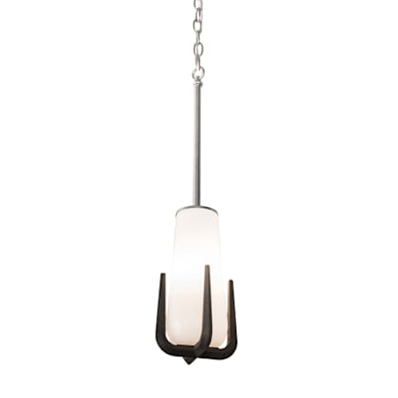 Meyda Tiffany 8" Wide Mini Pendant Brushed Nickel