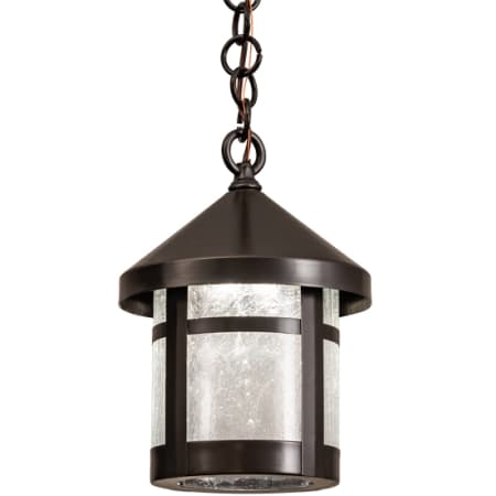 Meyda Tiffany 8" Wide Mini Pendant Craftsman Brown