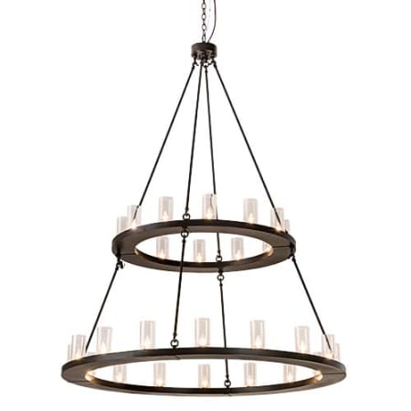 Meyda Tiffany Loxley 28 Light 60" Wide Ring Chandelier N/A