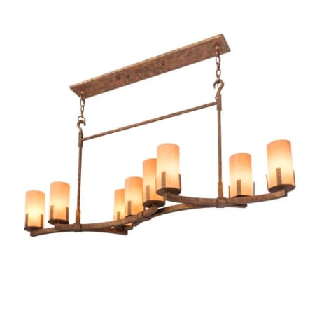 Meyda Tiffany Long Cero 8 Light 52" Wide Linear Chandelier N/A