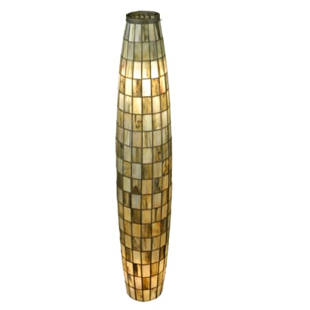 Meyda Tiffany Tube 36" Tall Lamp Shade Mahogany Bronze
