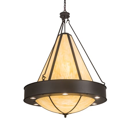Meyda Tiffany 6 Light 36" Wide Pendant Antique Copper