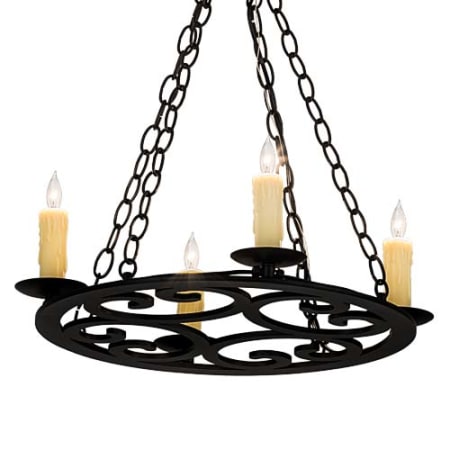 Meyda Tiffany Ashley 4 Light 20" Wide Taper Candle Style Chandelier N/A