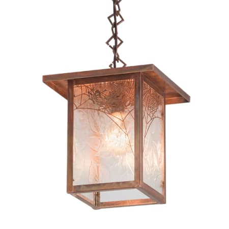 Meyda Tiffany 13" Wide Pendant Vintage Copper
