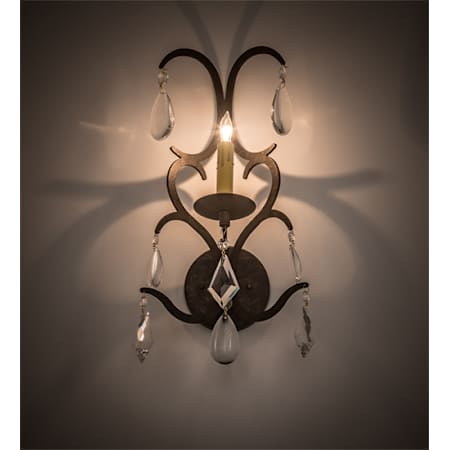 Meyda Tiffany Alicia 19" Tall Wall Sconce Golden Bronze