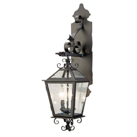 Meyda Tiffany Cornell 2 Light 32" Tall Wall Sconce Blackwash