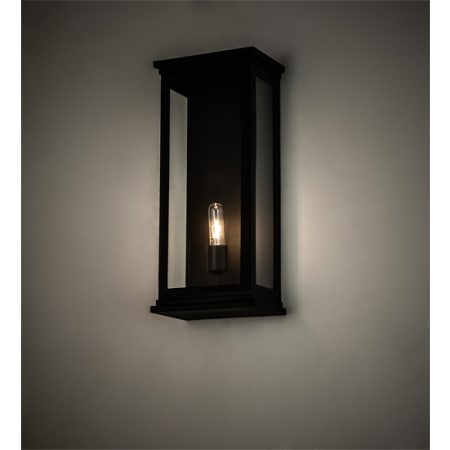 Meyda Tiffany Whitman 22" Tall Wall Sconce Wrought Iron