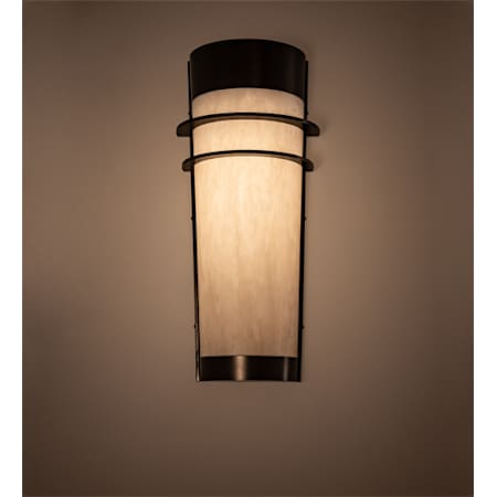 Meyda Tiffany Cilindro Cityplace 36" Tall Wall Sconce Oil Rubbed Bronze