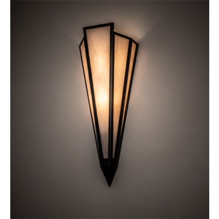 Meyda Tiffany Brum 2 Light 22" Tall Wall Sconce Oil Rubbed Bronze