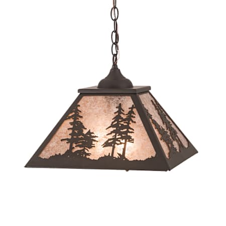 Meyda Tiffany 2 Light 22" Wide Pendant Oil Rubbed Bronze