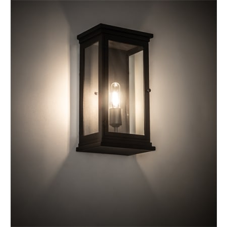 Meyda Tiffany Whitman 16" Tall Wall Sconce Old Wrought Iron