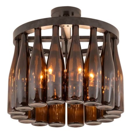 Meyda Tiffany Tuscan Vineyard 5 Light 19" Wide Ring Chandelier N/A