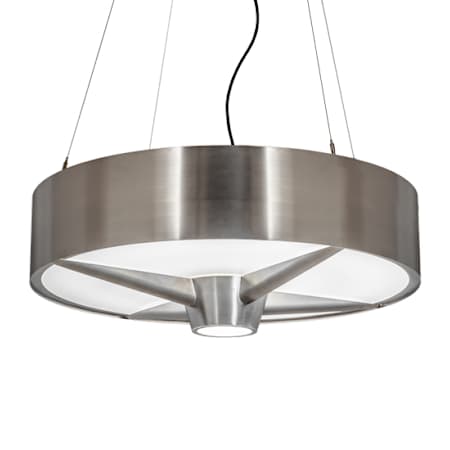 Meyda Tiffany 36" Wide Suspension Pendant Stainless Steel