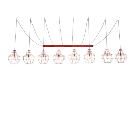 Meyda Tiffany 8 Light 156" Wide Suspension Multi Light Pendant N/A