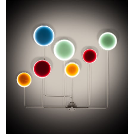 Meyda Tiffany Paletta 56" Tall LED Wall Sconce White