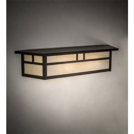 Meyda Tiffany Hyde Park 28" Wide Bath Bar Oil Rubbed Bronze