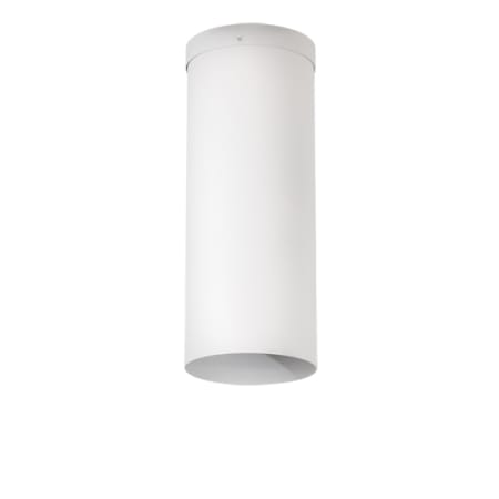 Meyda Tiffany Cilindro 12" Wide LED Semi-Flush Ceiling Fixture Matte White