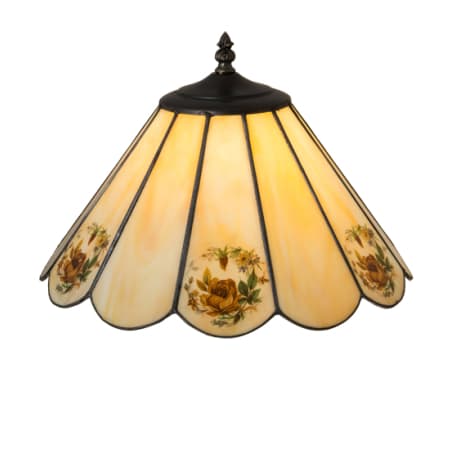 Meyda Tiffany Roses 7" Tall Lamp Shade N/A