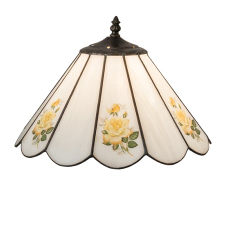 Meyda Tiffany Roses 7" Tall Lamp Shade N/A