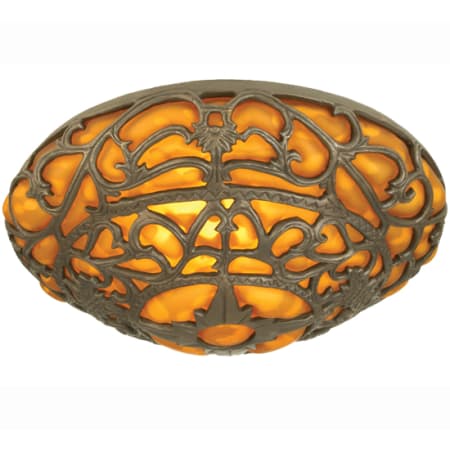 Meyda Tiffany Castle Braintree 4.5" Tall Lamp Shade Antique Copper