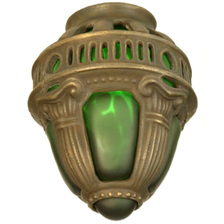 Meyda Tiffany Crown 6" Tall Lamp Shade Antique Copper