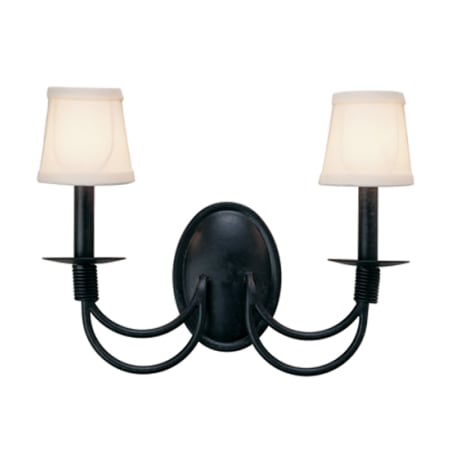 Meyda Tiffany Bell 2 Light 14" Tall Wall Sconce Smoke
